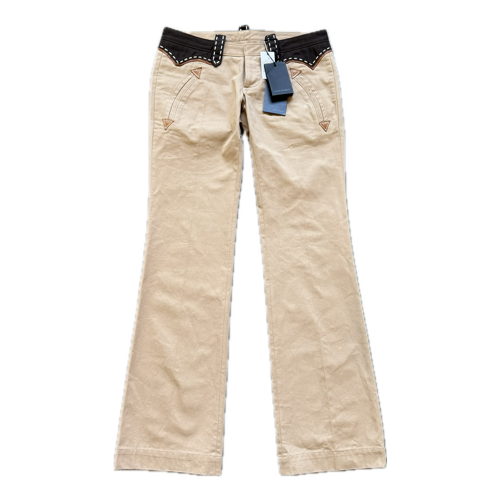 Dsquared2 low rise western pants