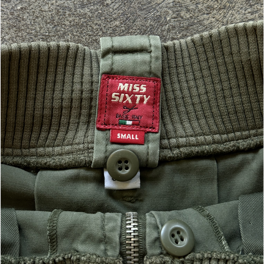 Miss Sixty military midi skirt