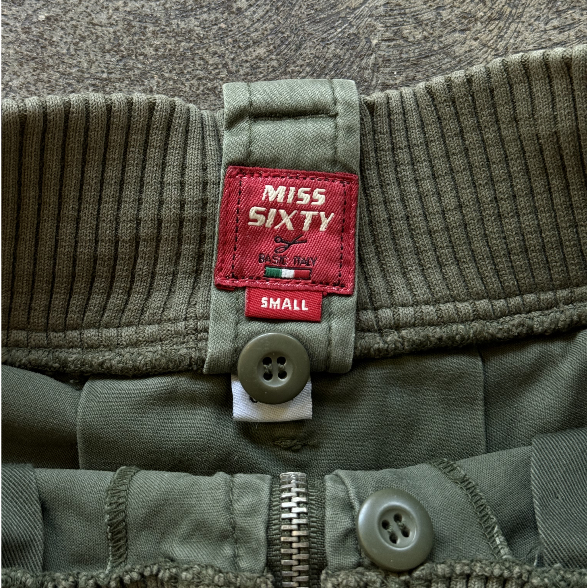 Miss Sixty military midi skirt