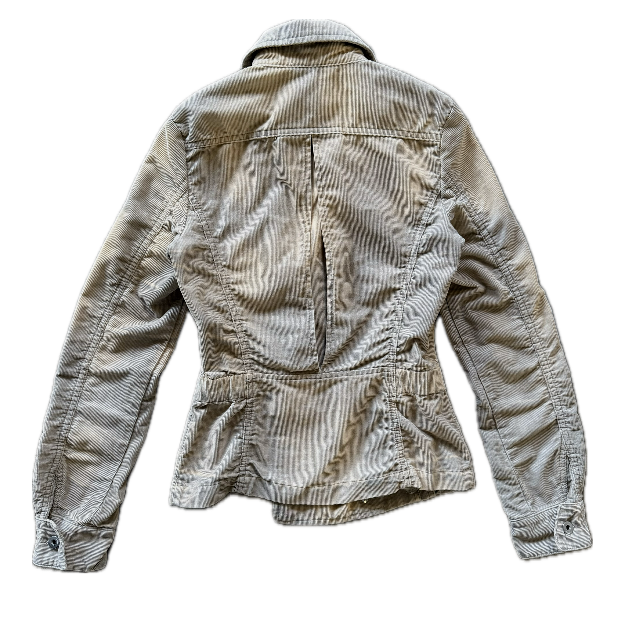 Diesel double breasted corduroy jacket