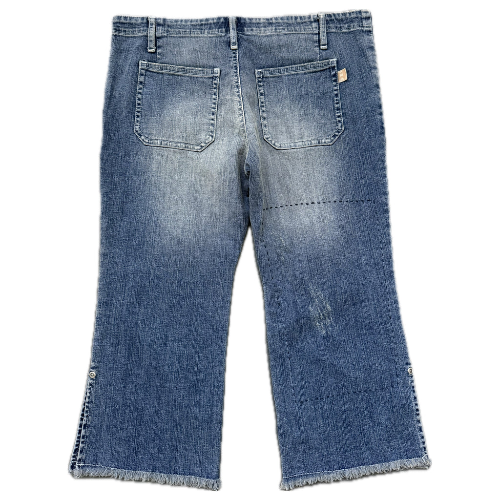 Vintage denim capris