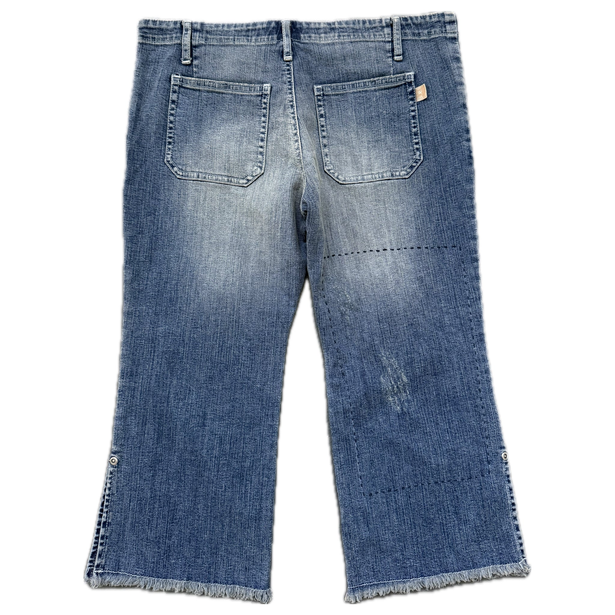 Vintage denim capris