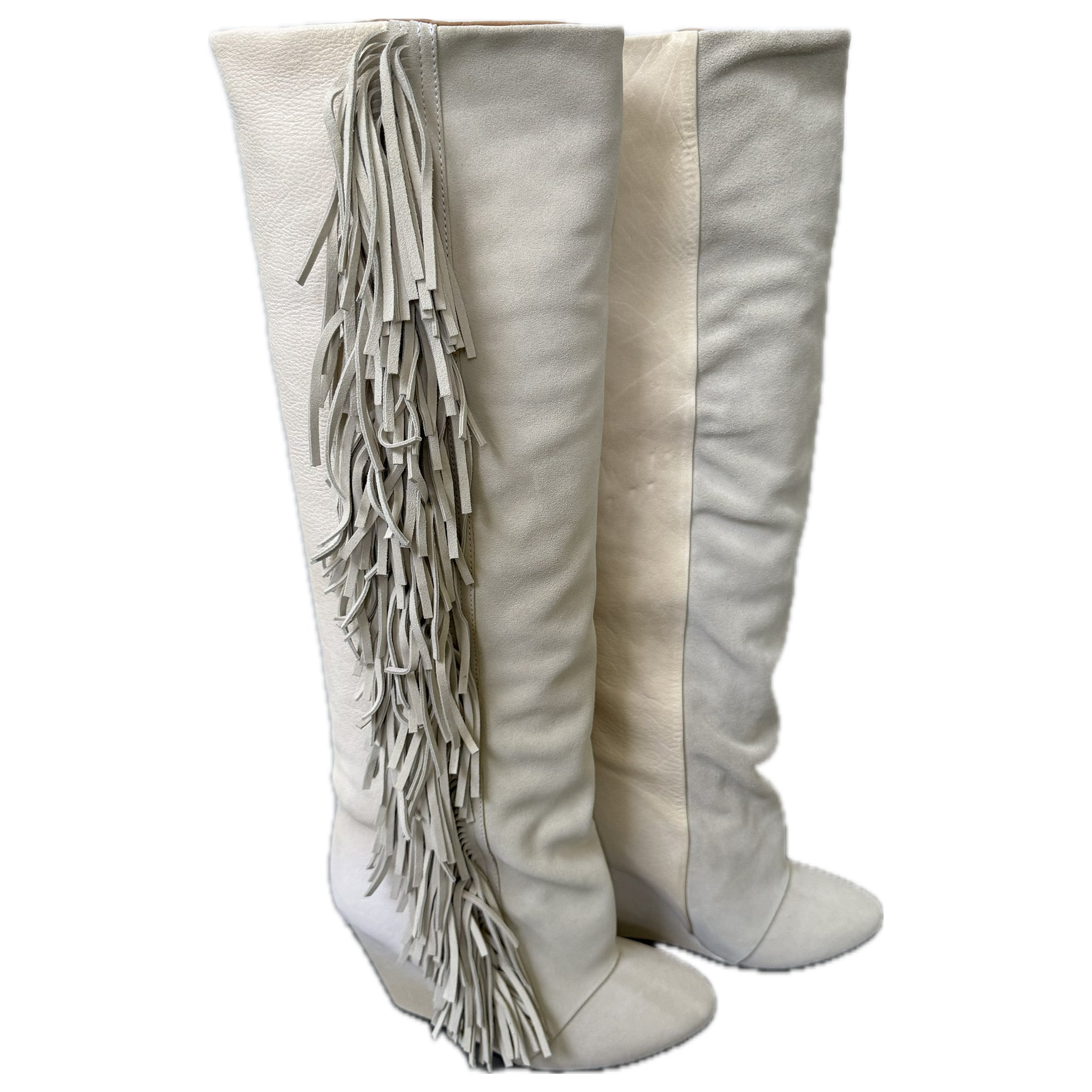 Isabel Marant fringe boots