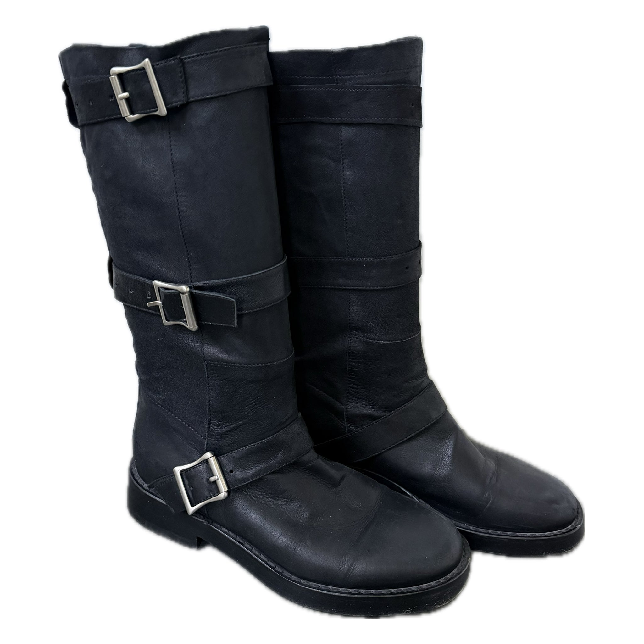 Ann Demuelemeester buckle boots