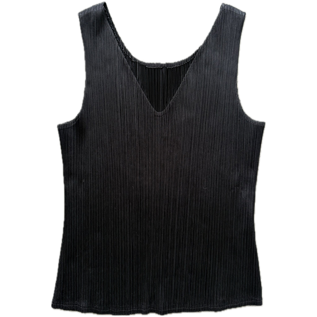 Pleated tank top