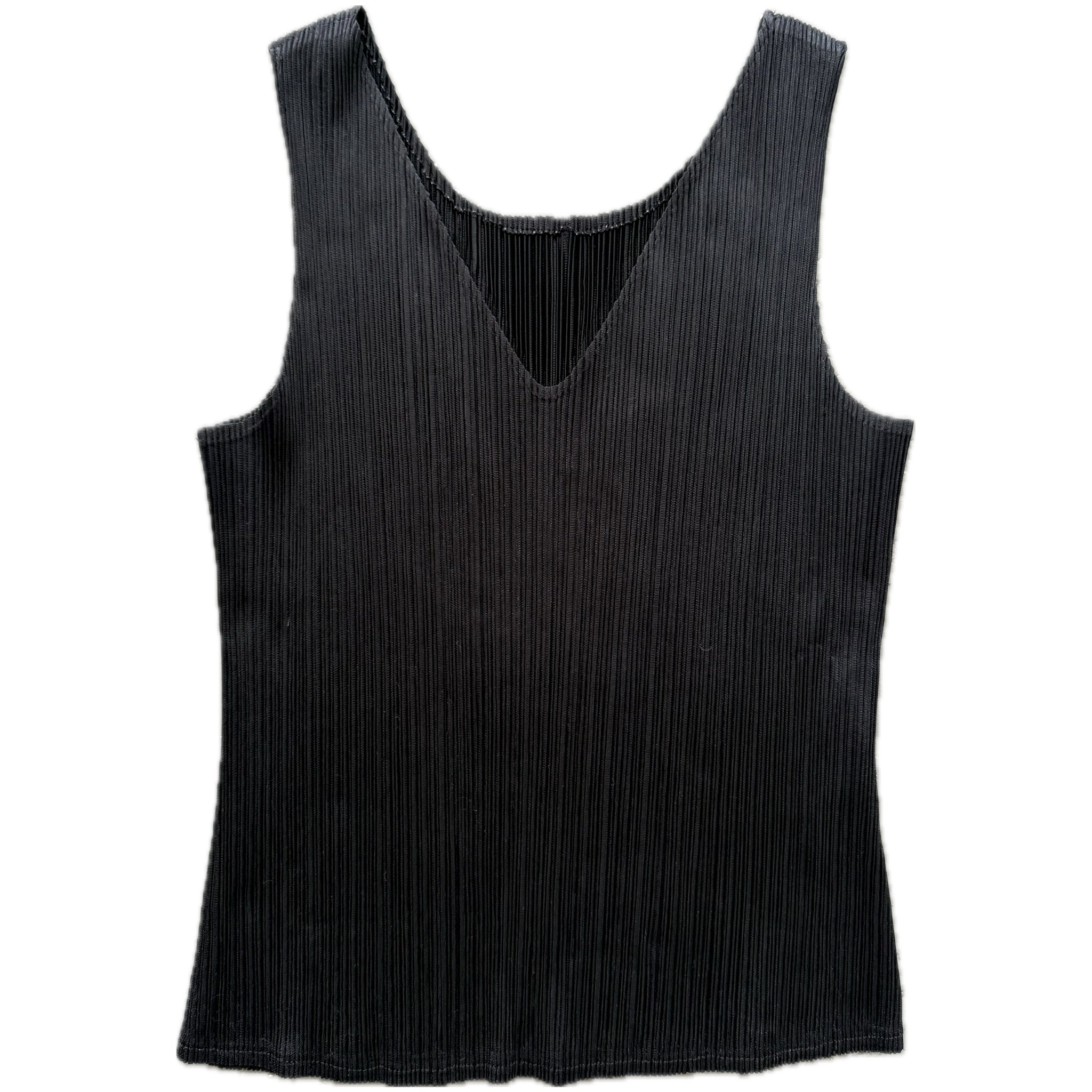 Pleated tank top