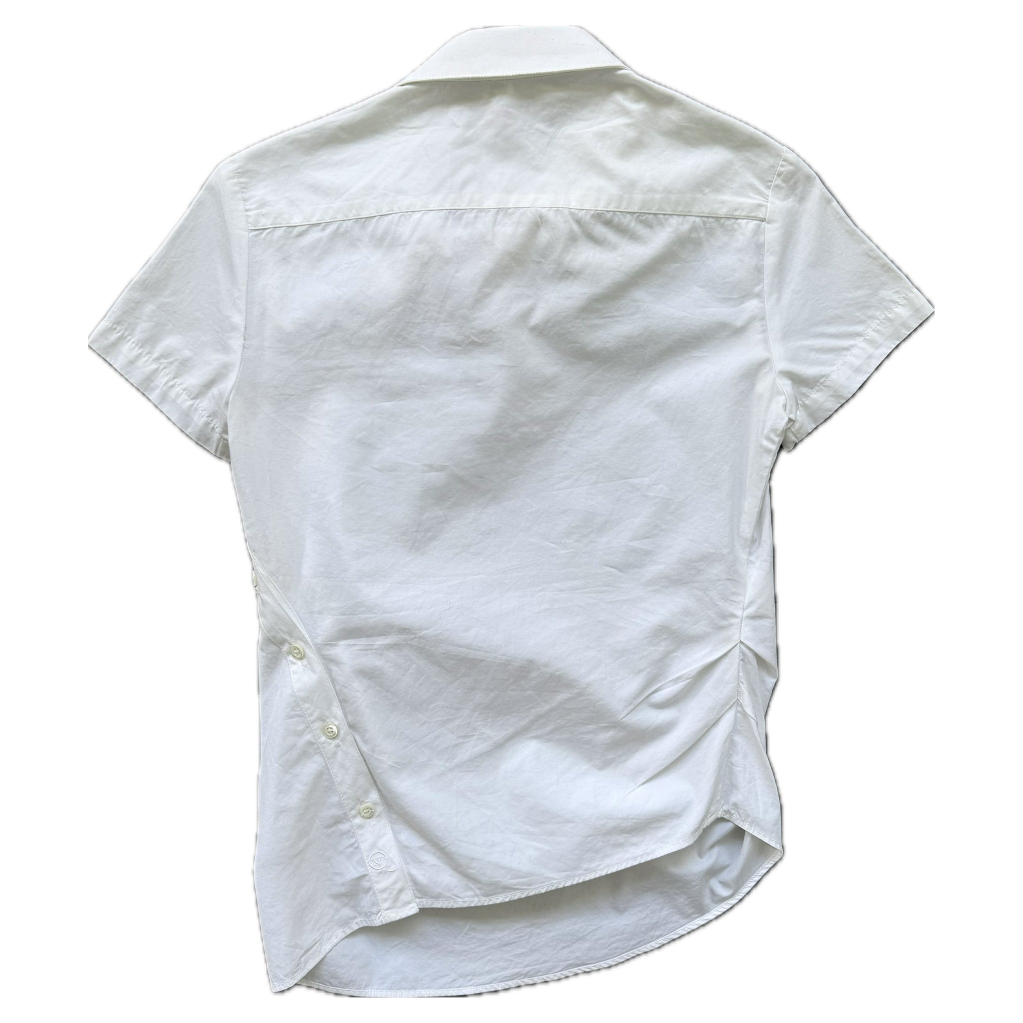 Alexander McQueen asymmetrical shirt