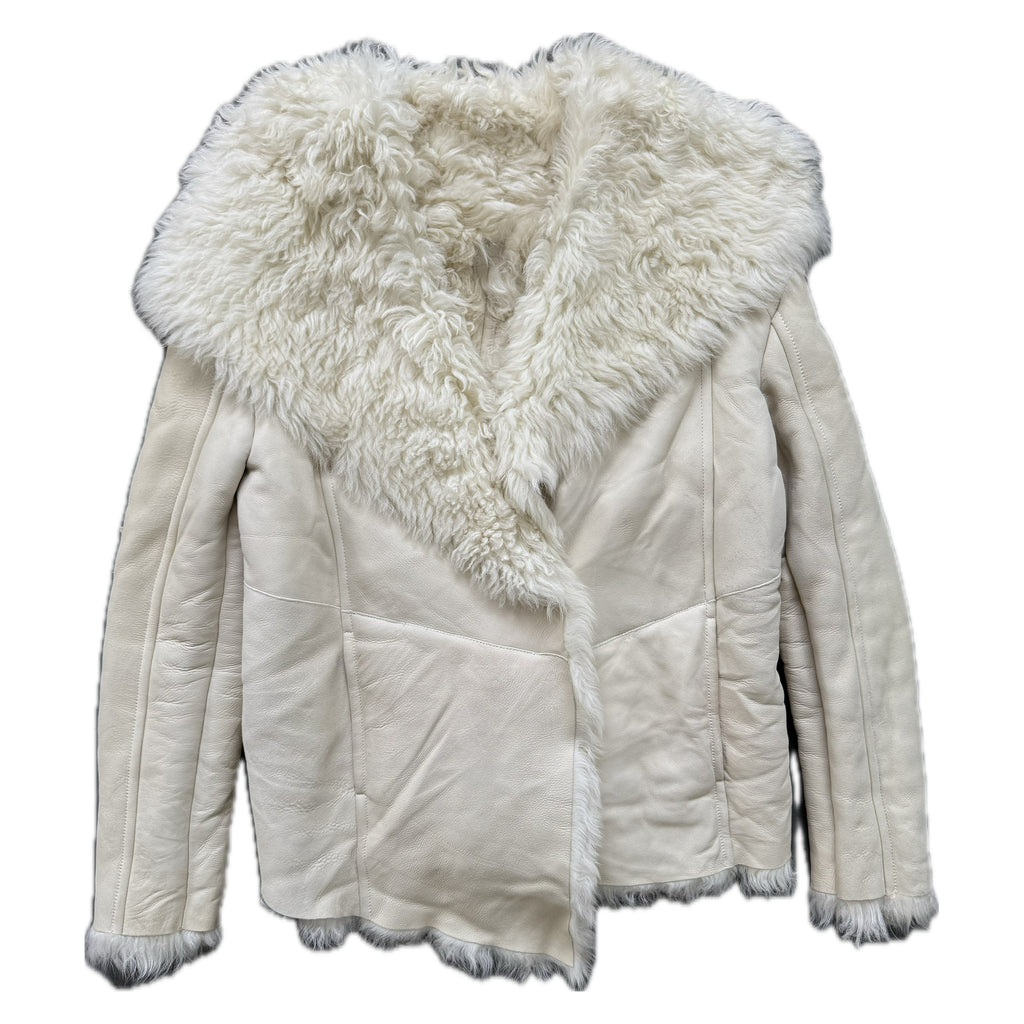 Drome shearling lambskin leather jacket