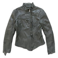 Goatskin leather jacket