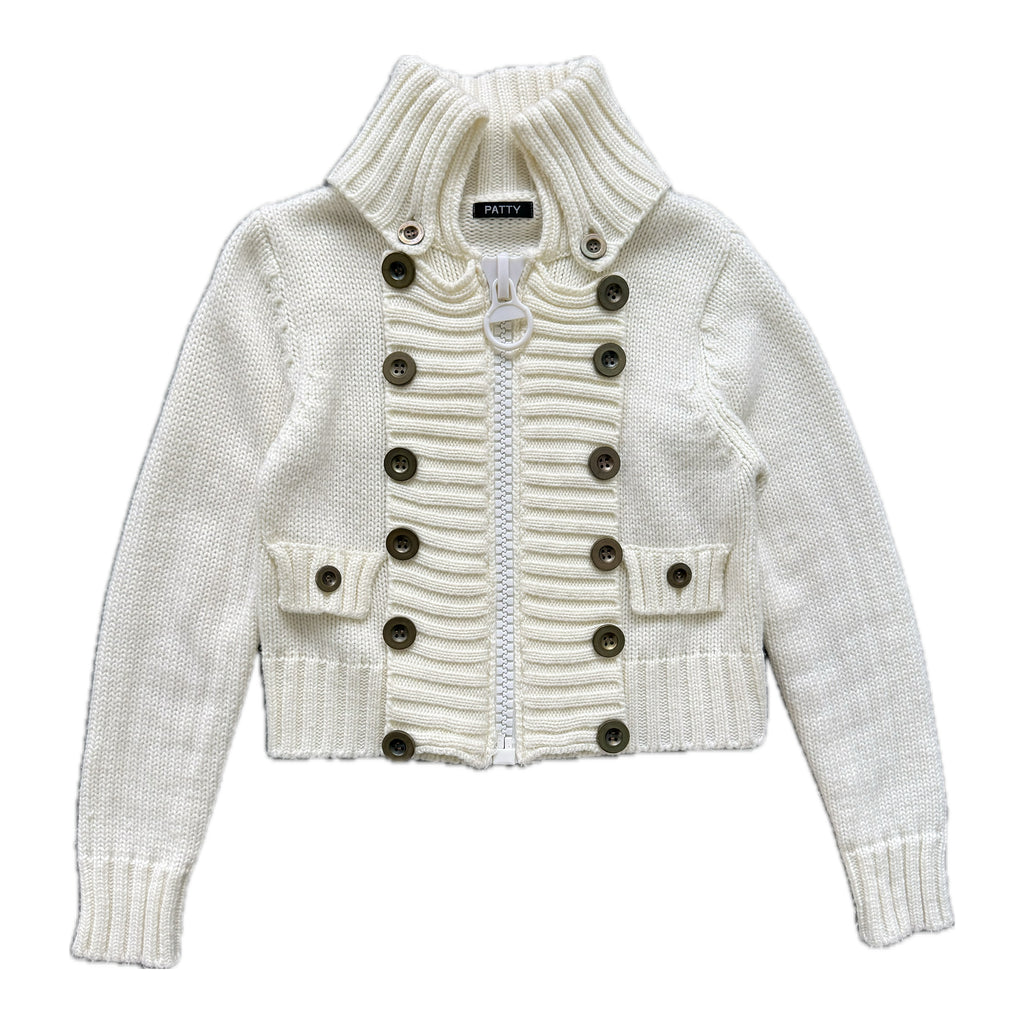 Vintage zip up sweater