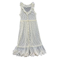 Vintage lace maxi dress