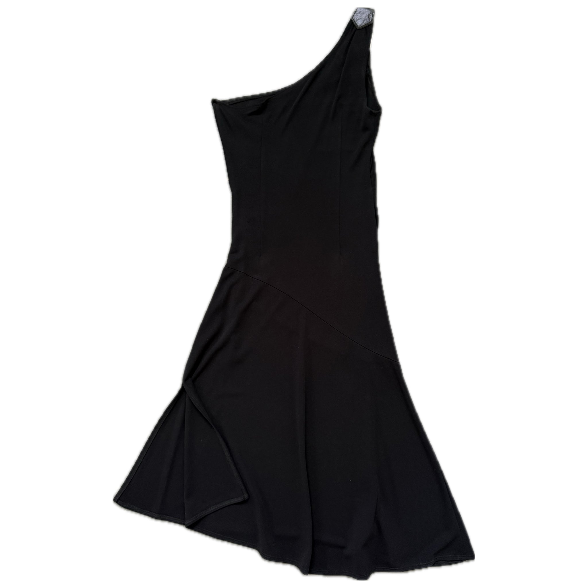 Vintage buckle strap dress