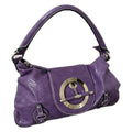 Vintage purple faux leather bag