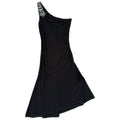 Vintage buckle strap dress
