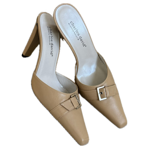 Vintage buckle heels