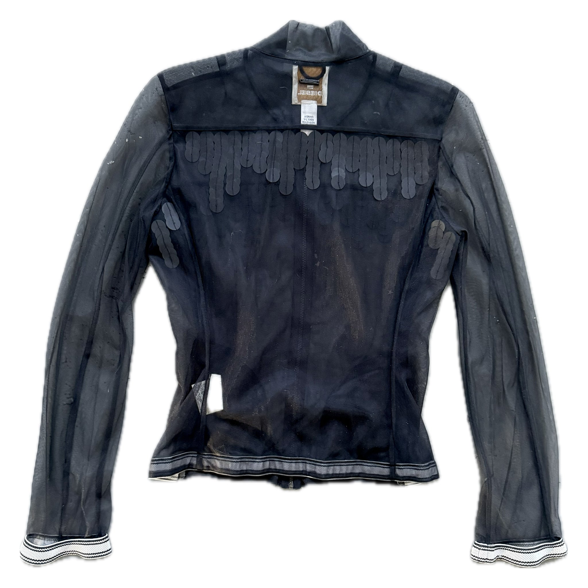 Diesel sheer jacket/top