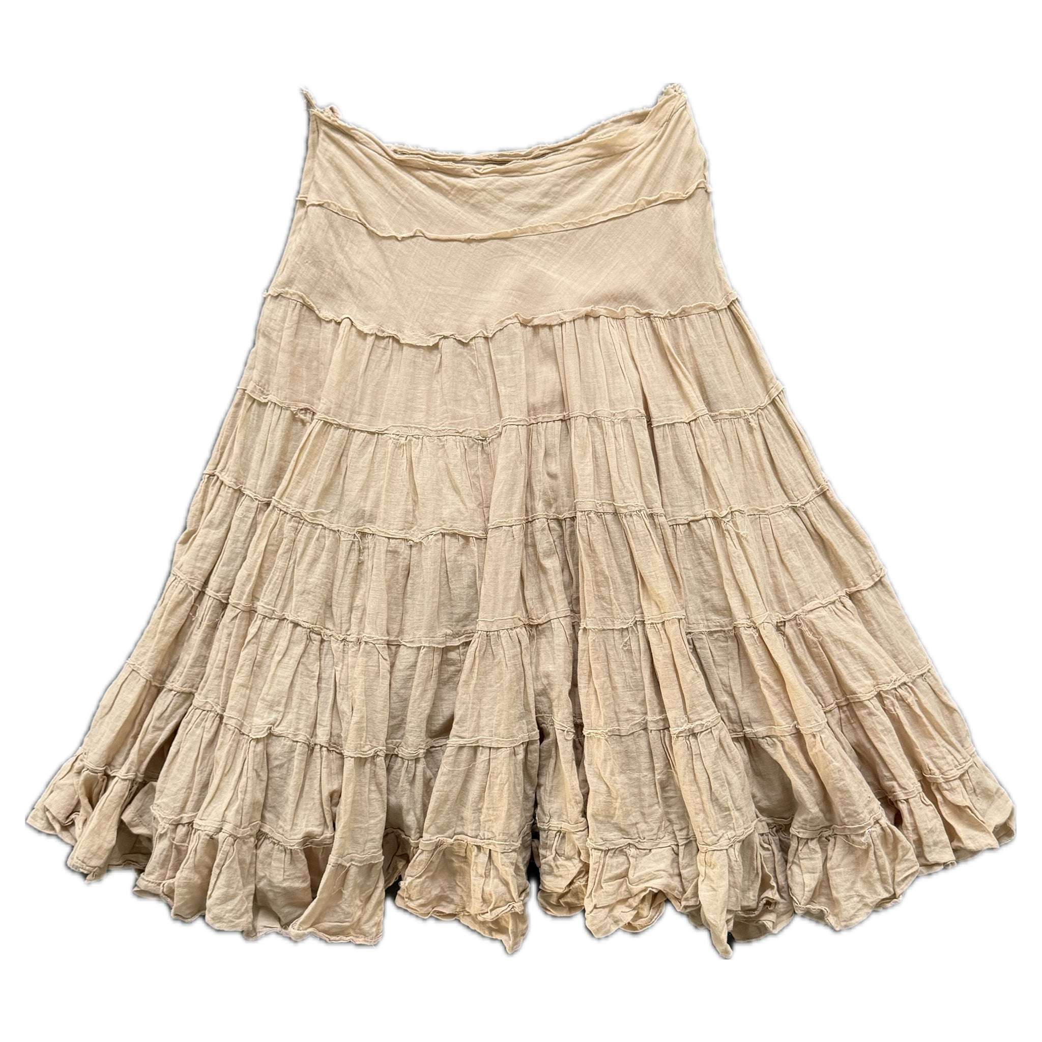 Rampage tiered maxi skirt