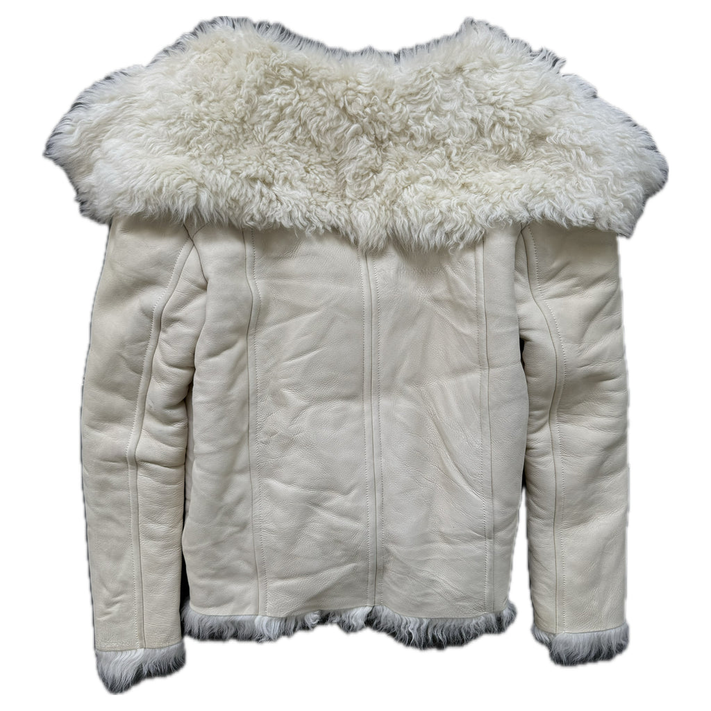 Drome shearling lambskin leather jacket