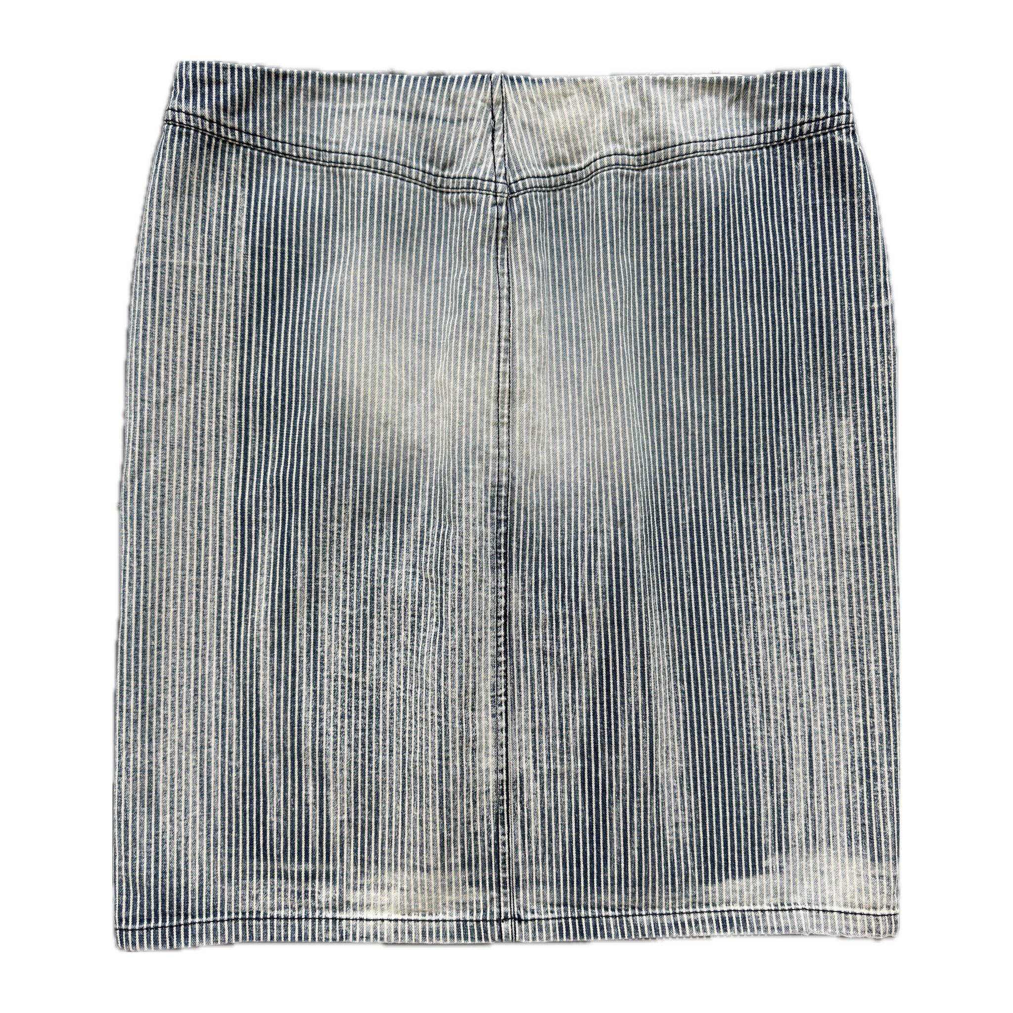 Diesel striped midi skirt