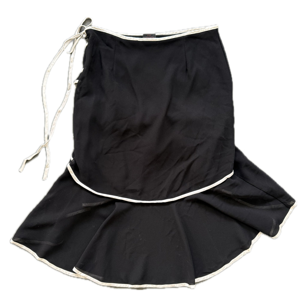Vintage asymmetrical skirt