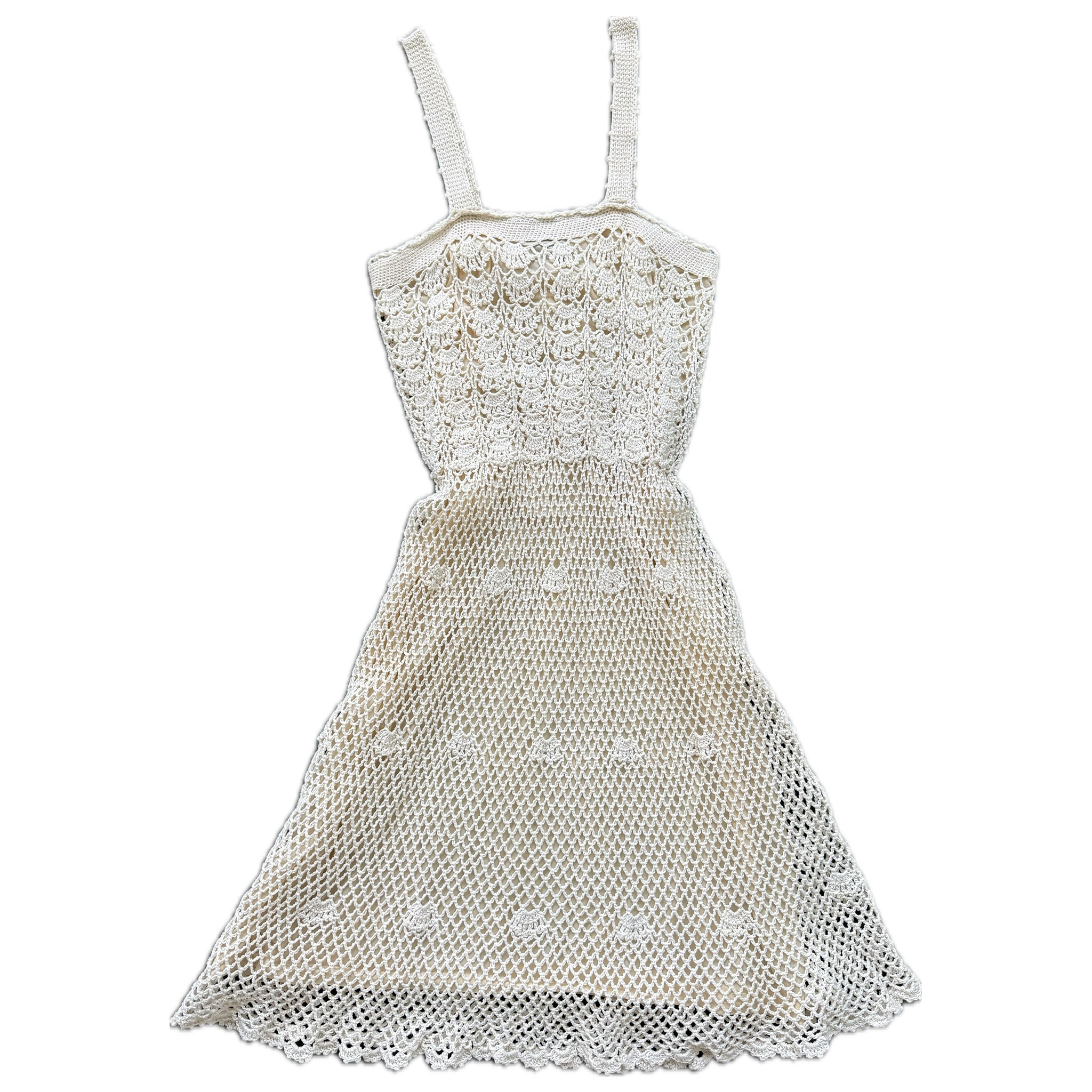Vintage crochet dress