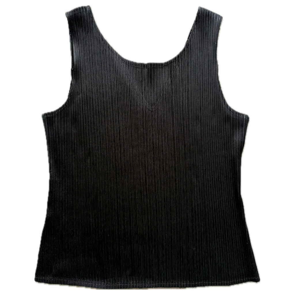Pleated tank top