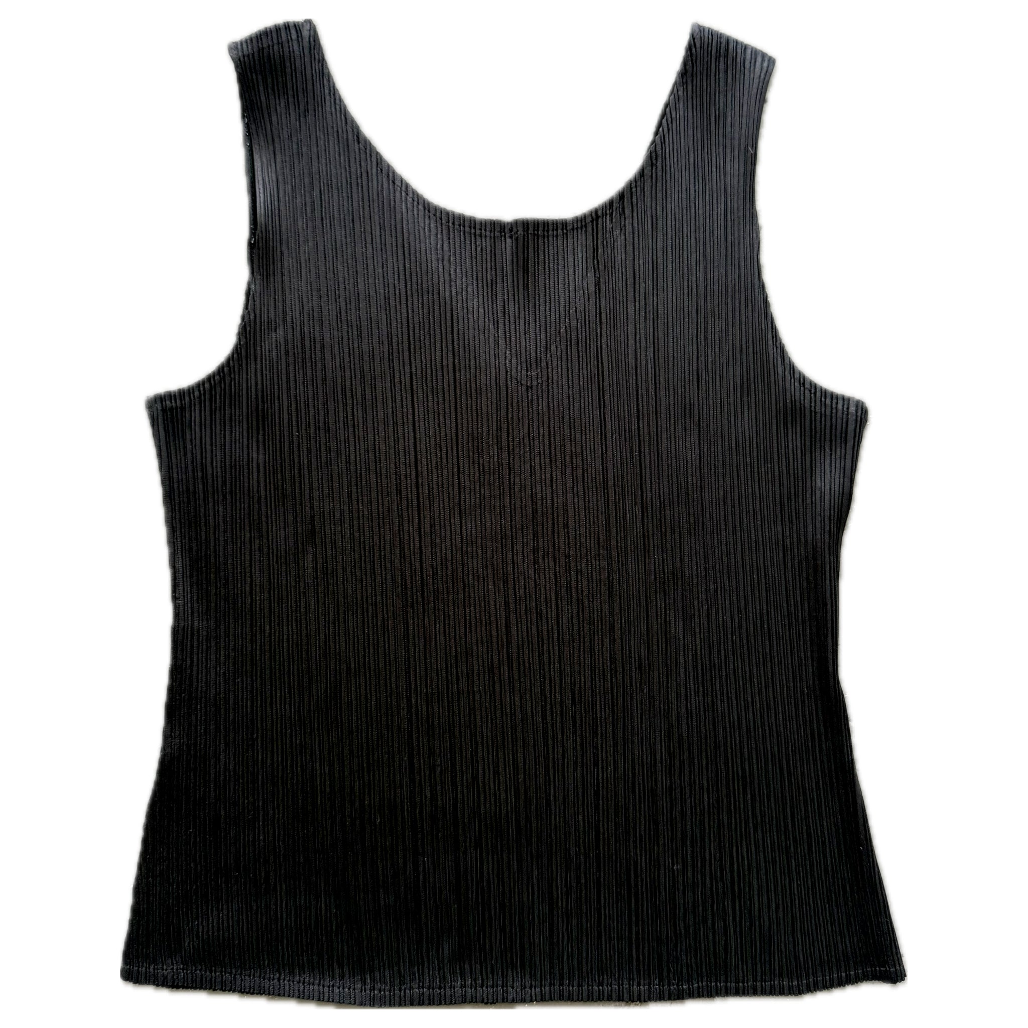 Pleated tank top