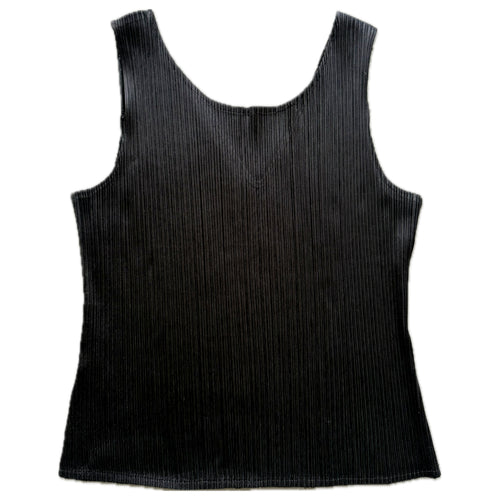 Pleated tank top