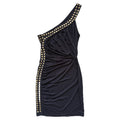 Vintage Twenty One studded asymmetrical dress