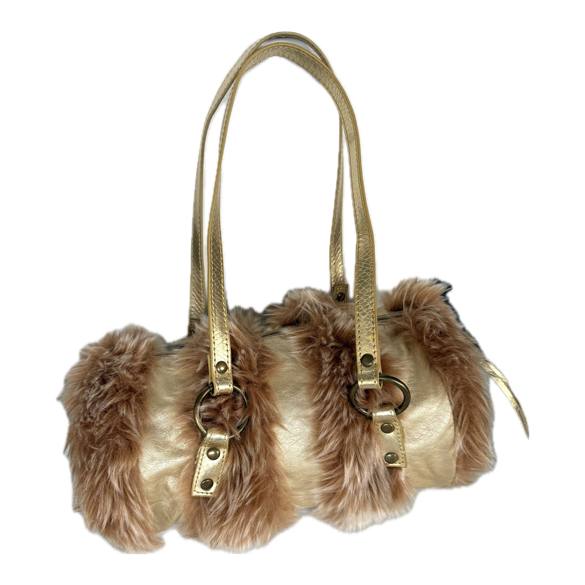 Vintage faux fur bag