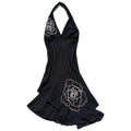 Vintage halter flower dress
