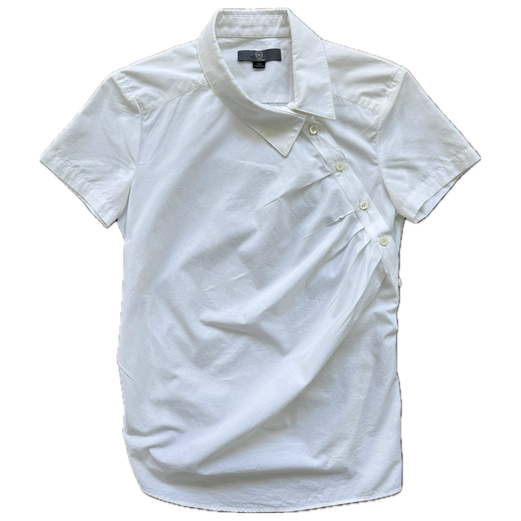 Alexander McQueen asymmetrical shirt