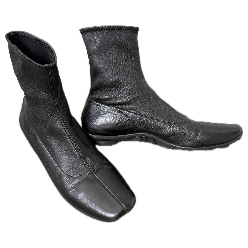 Prada bubble sole sock boot shoes