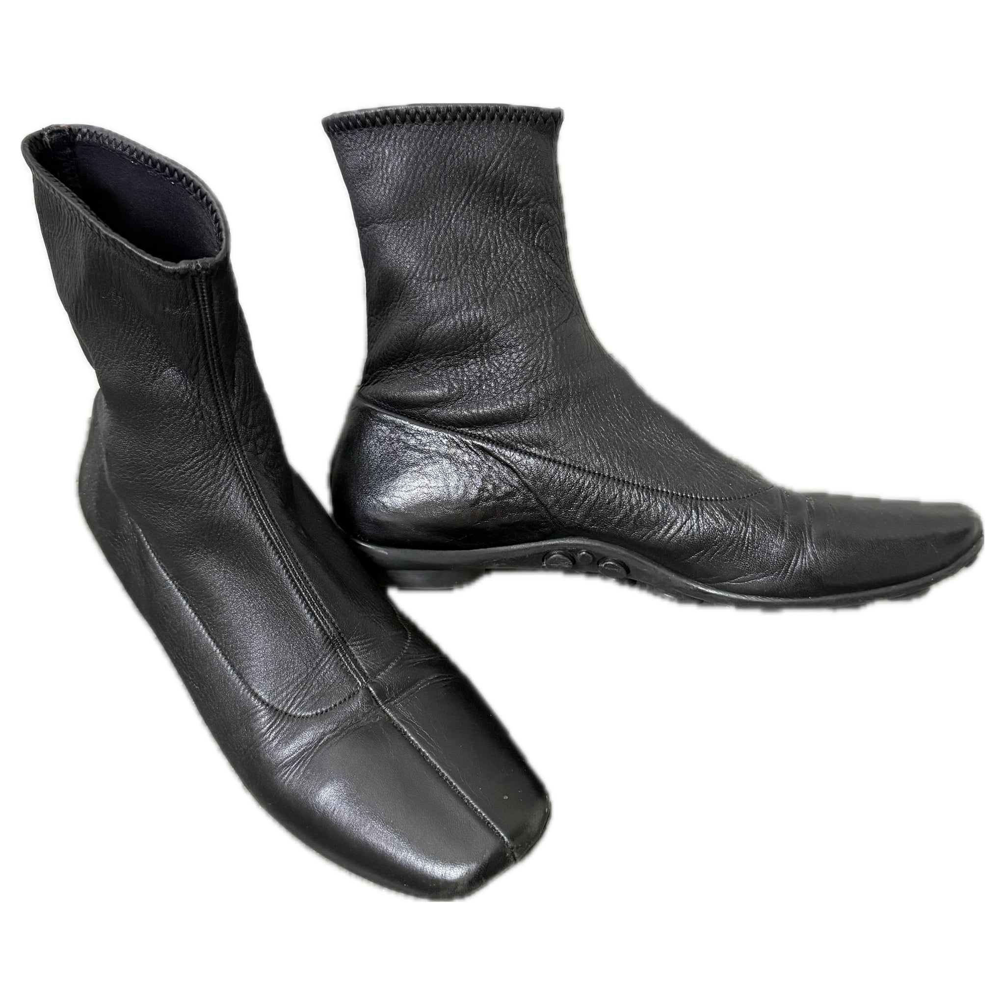 Prada bubble sole sock boot shoes