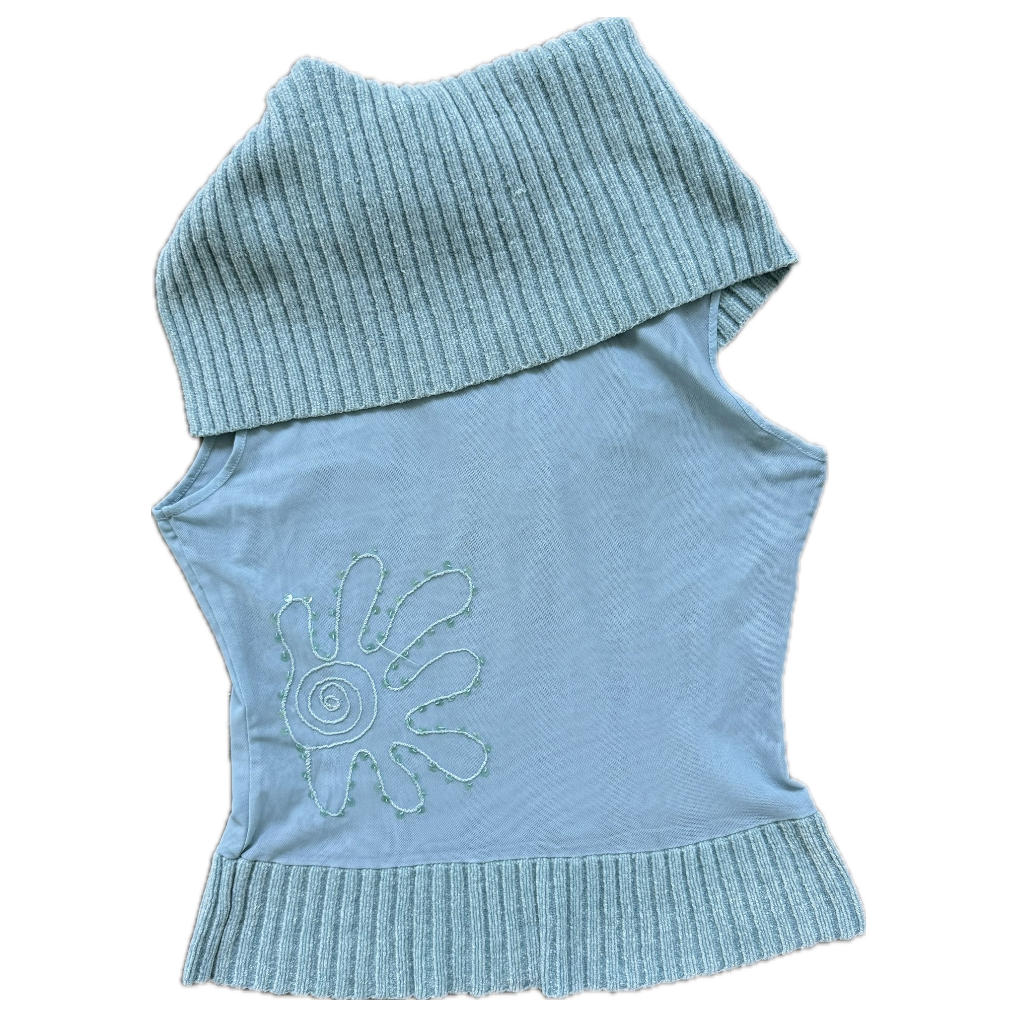 Vintage mock neck top