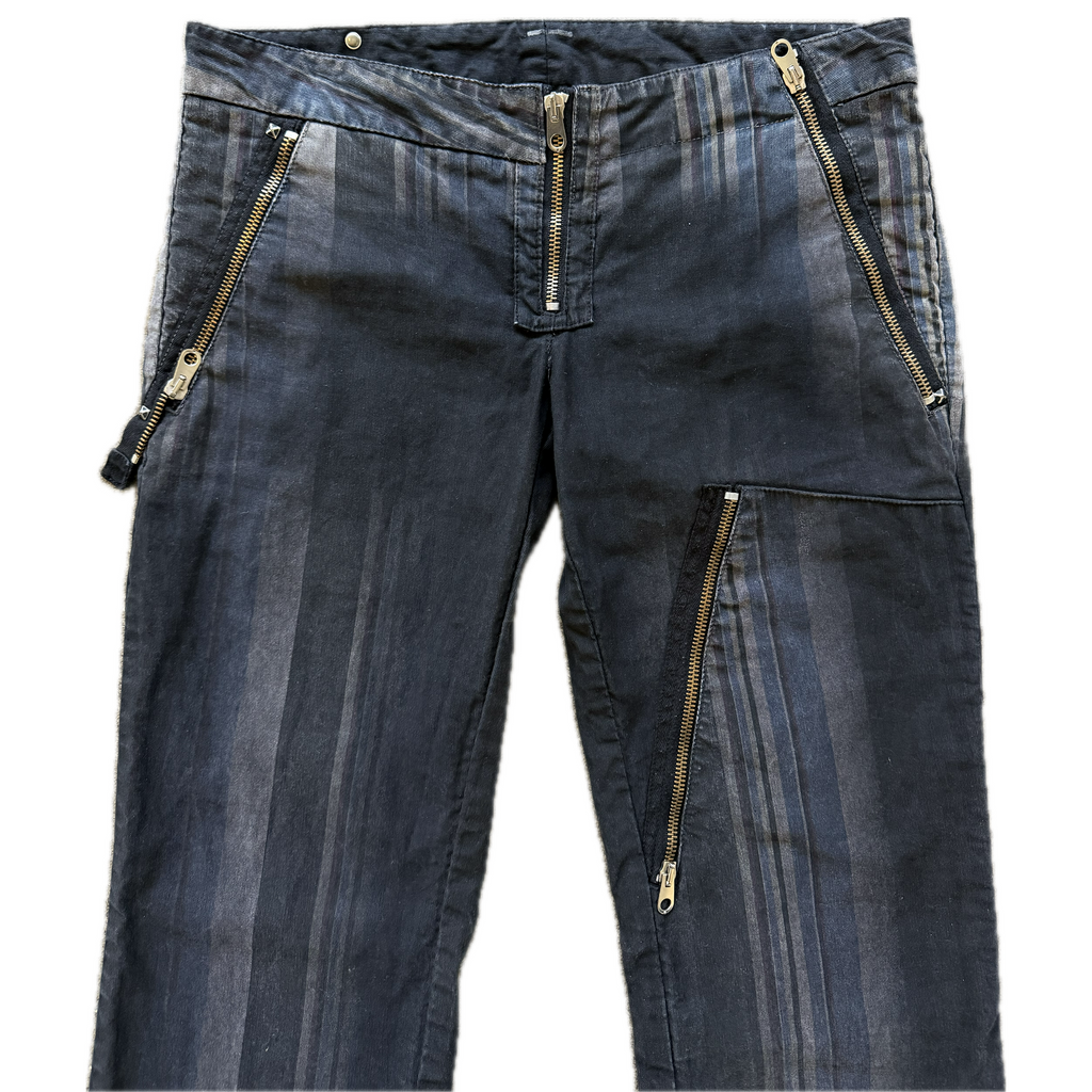 Diesel low waisted zipper pants