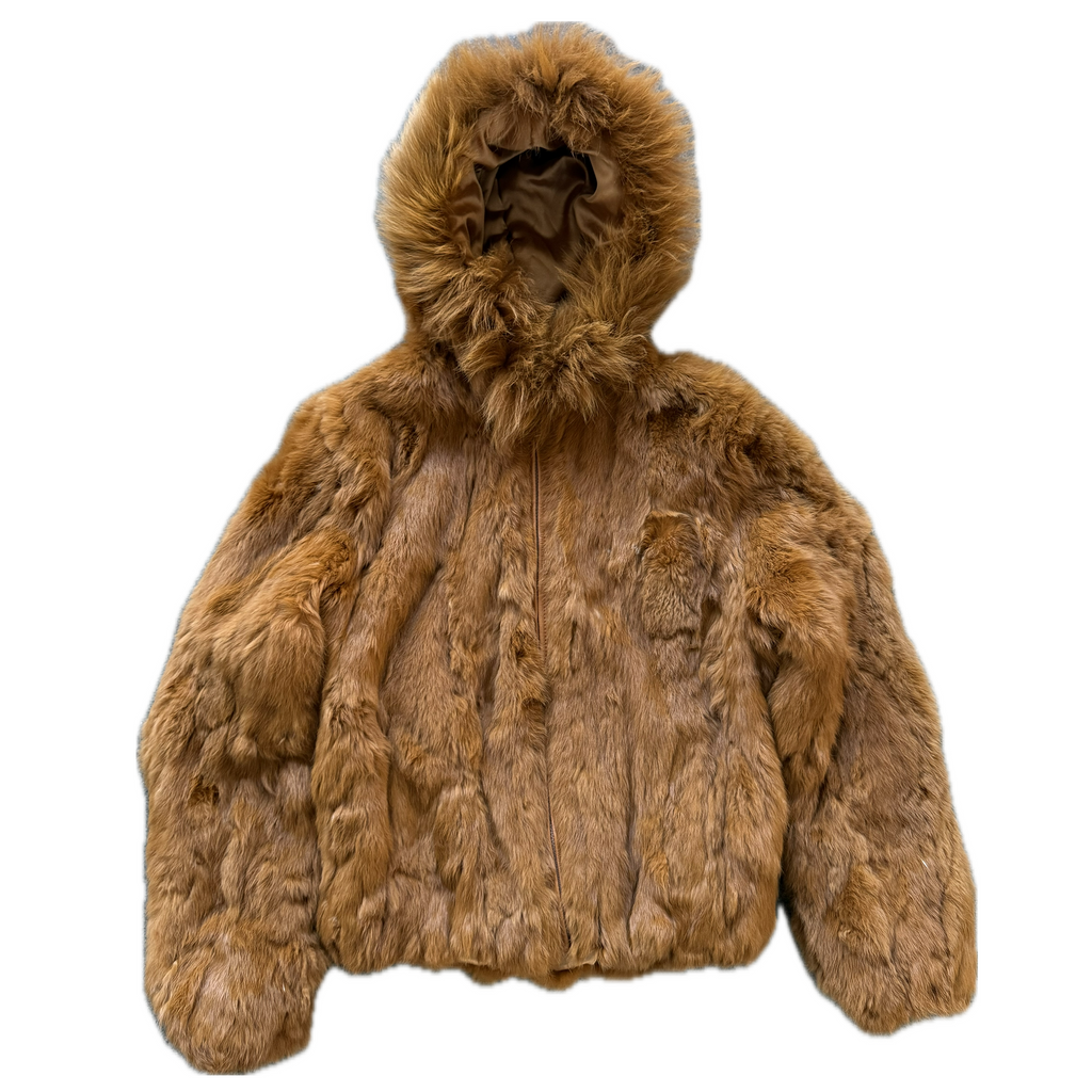Rabbit fur jacket