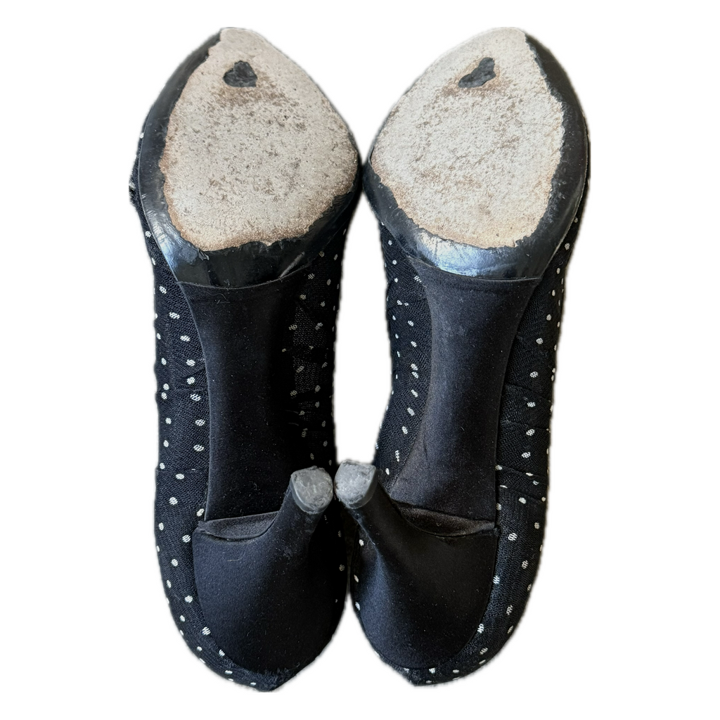 Dolce & Gabbana polka dot heels