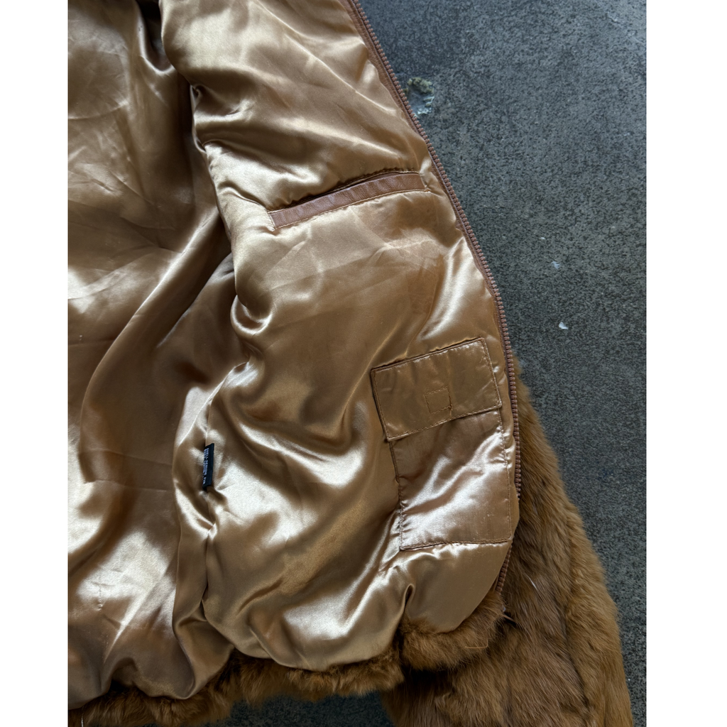 Rabbit fur jacket