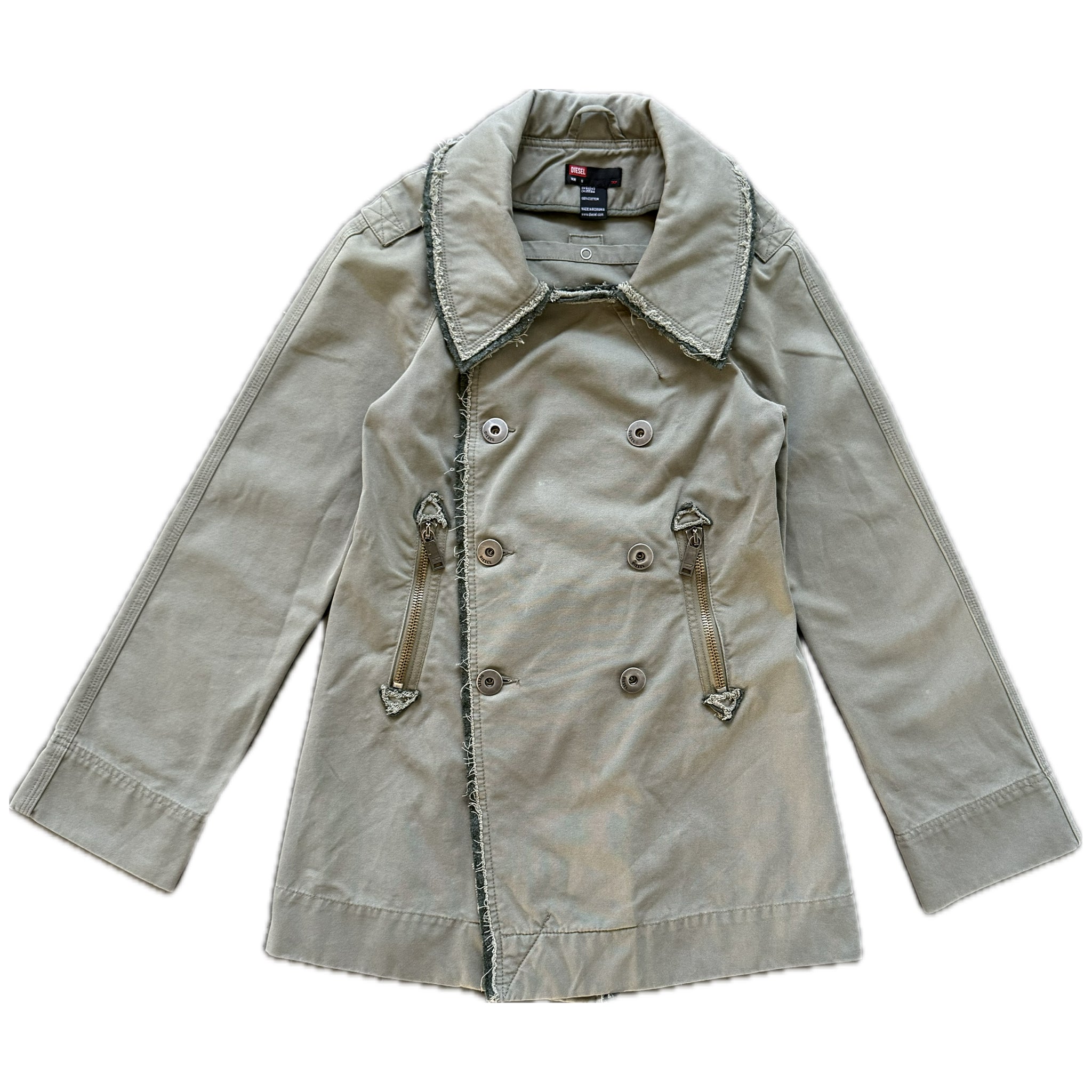 Diesel double breasted coat