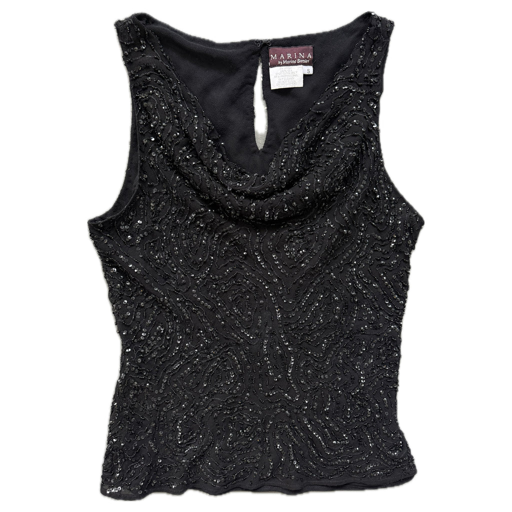 Vintage beaded top