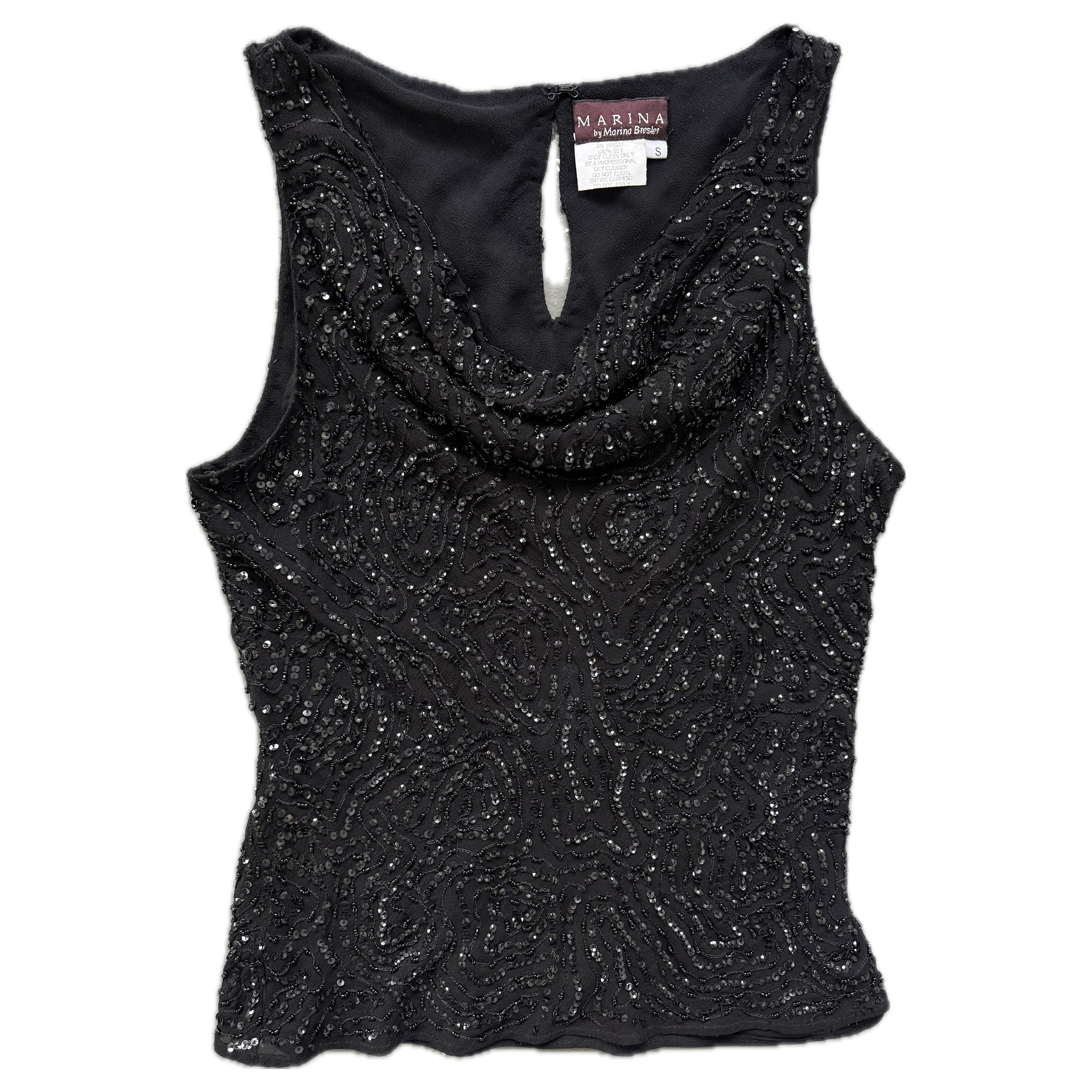 Vintage beaded top