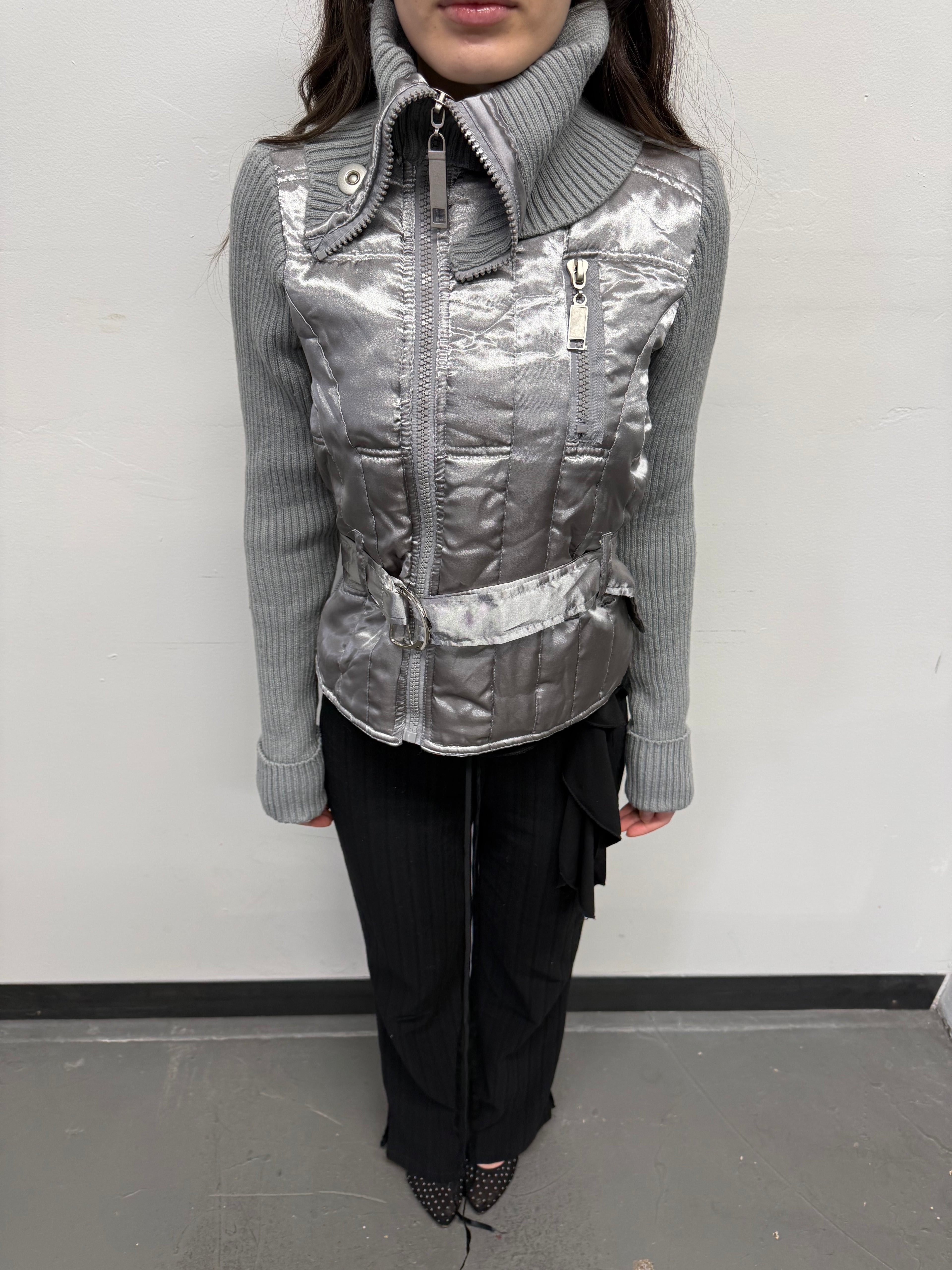 90's silver jacket