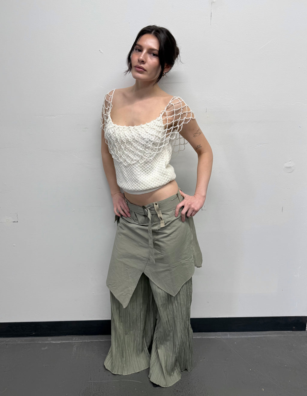 Vintage knit top