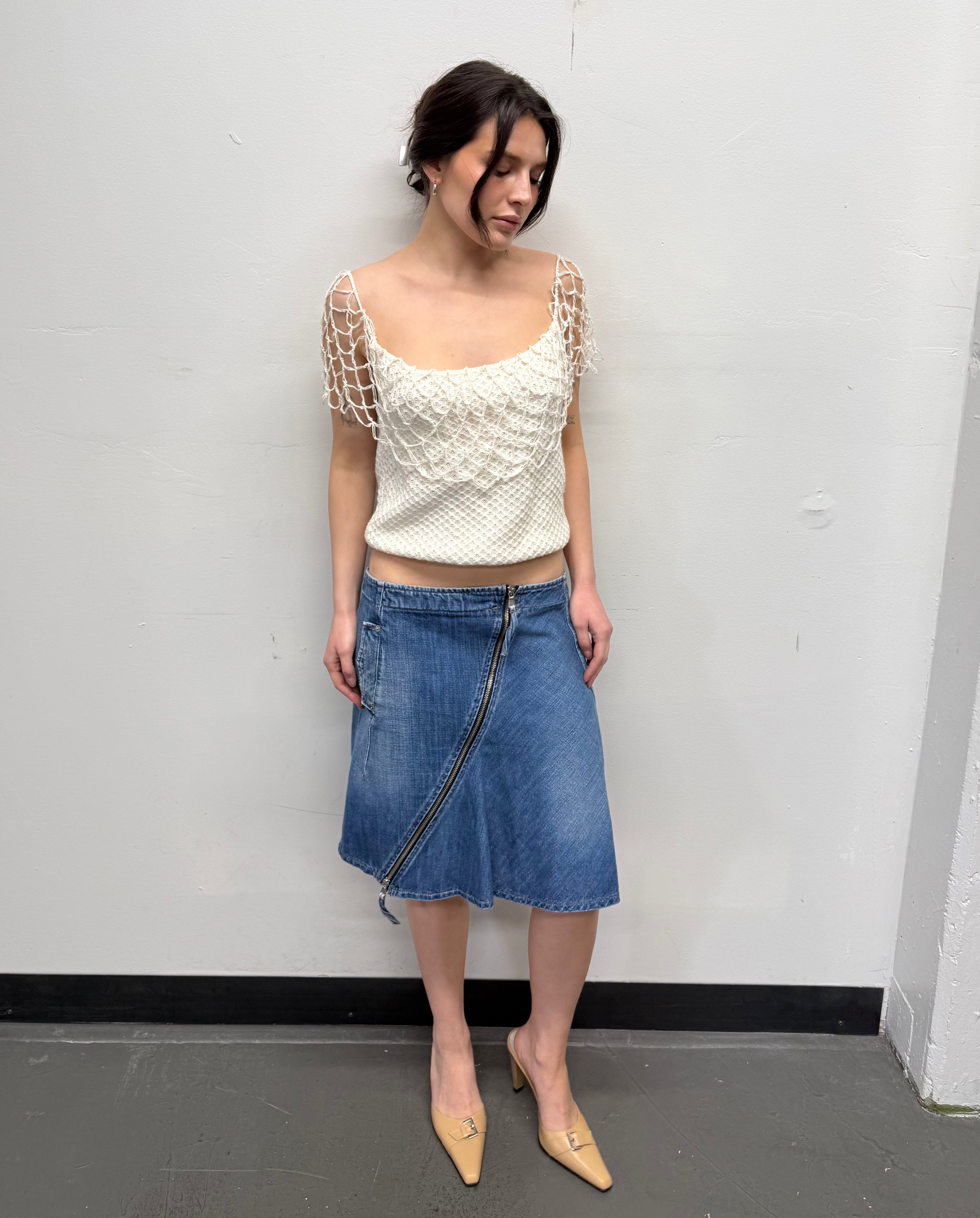 Sisley asymmetrical skirt