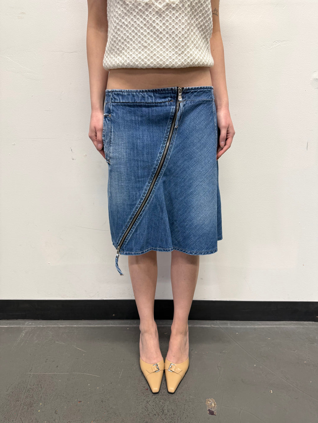 Sisley asymmetrical skirt