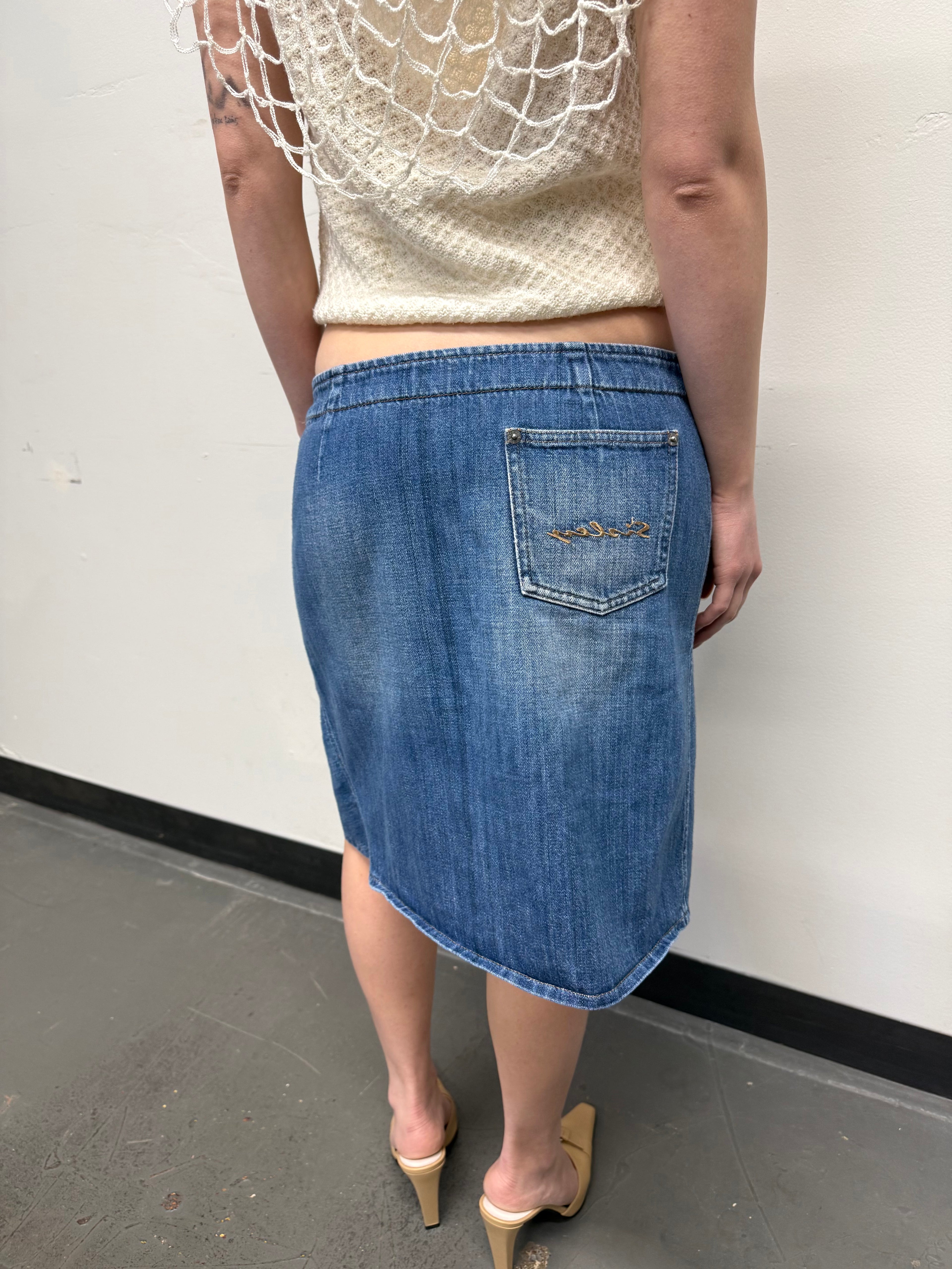 Sisley asymmetrical skirt