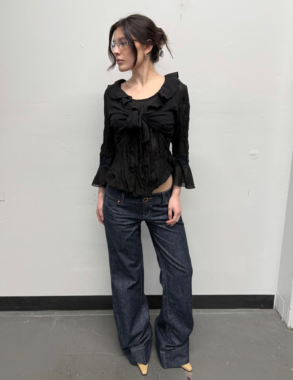 Vintage layered top