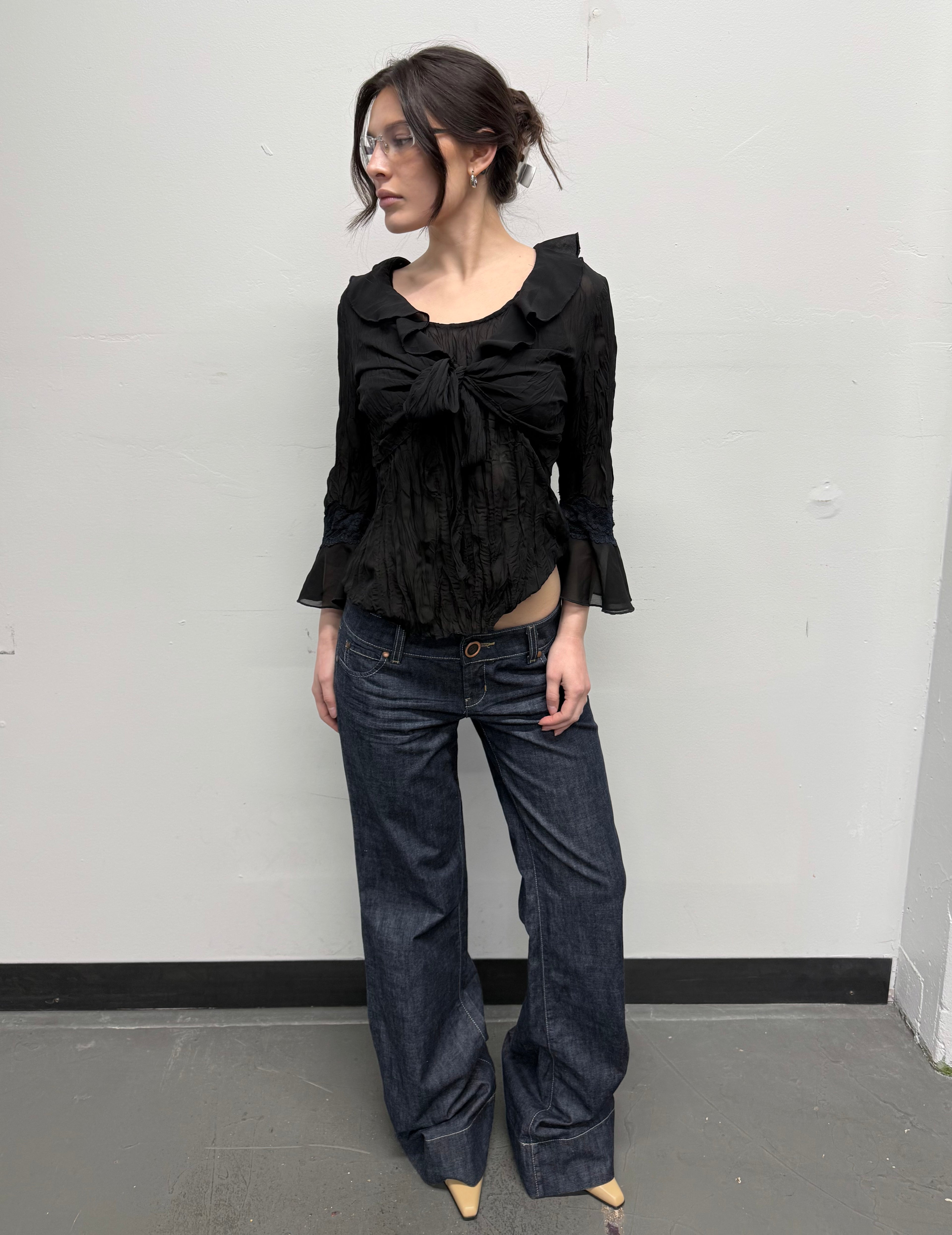 Vintage layered top