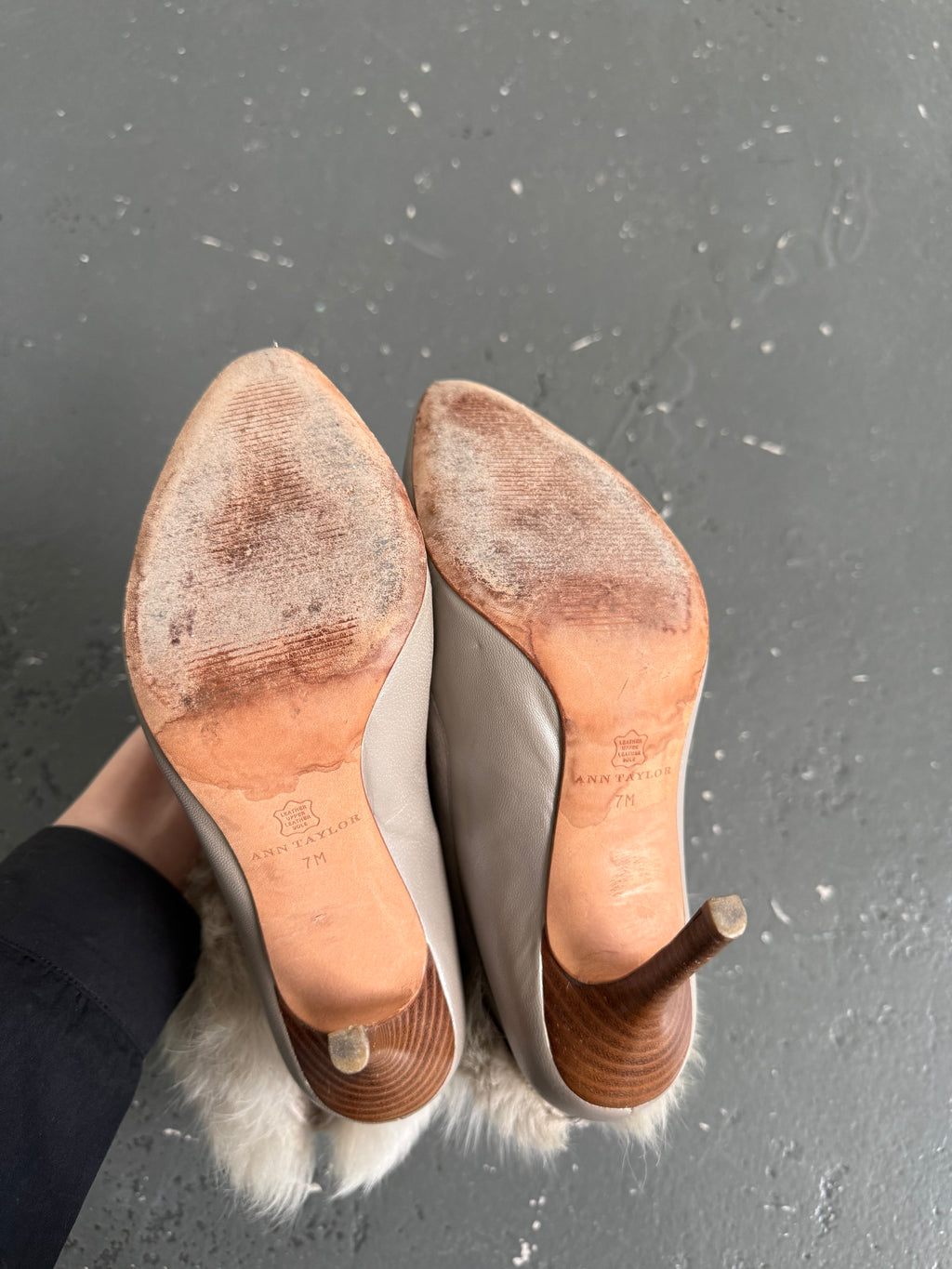 Fur heels